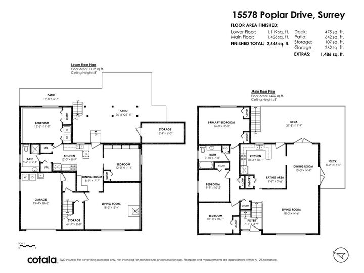 Photo de la propriété:  15578 Poplar Drive  BC V4A 5H8 