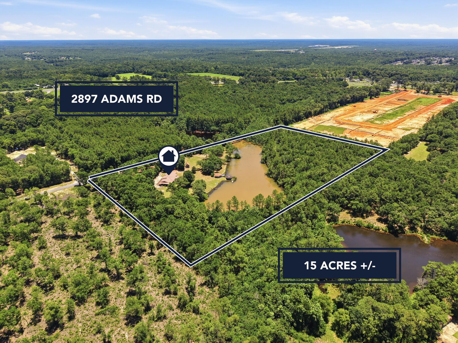 Property Photo:  2897 Adams Road  FL 32536 