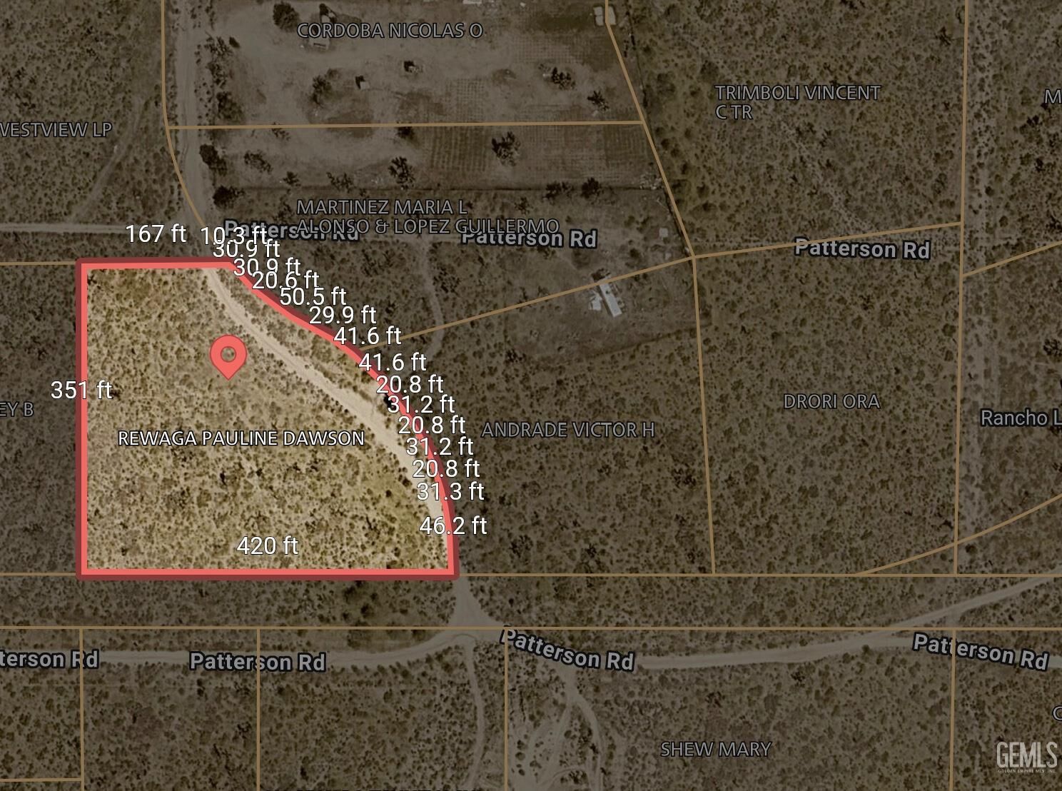 Property Photo:  0 Patterson Rd  CA 93560 