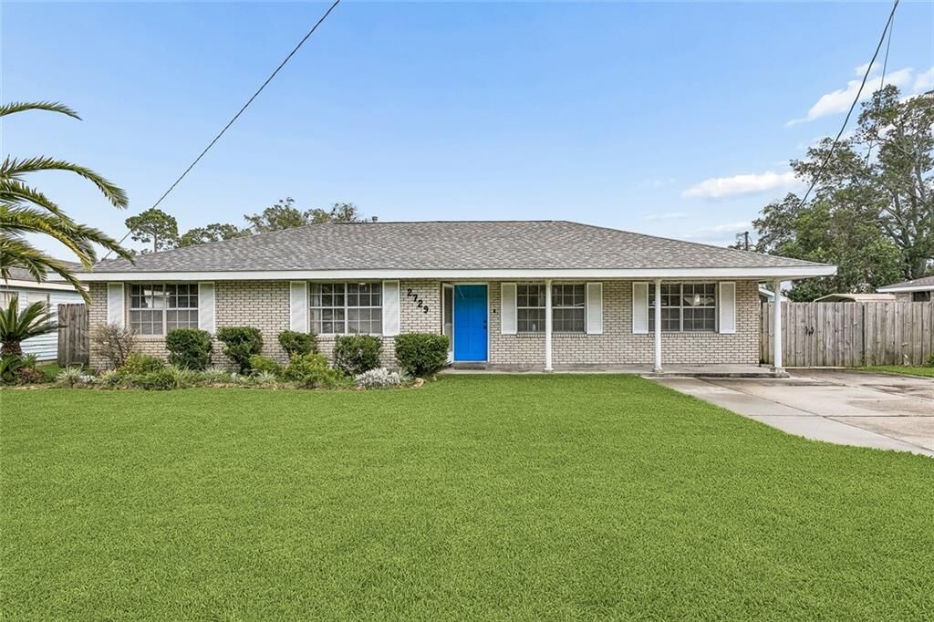 Property Photo:  2729 Dolores Drive  LA 70072 
