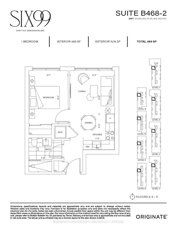 Property Photo:  699 Sheppard Avenue E 1111  ON M2K 0J5 