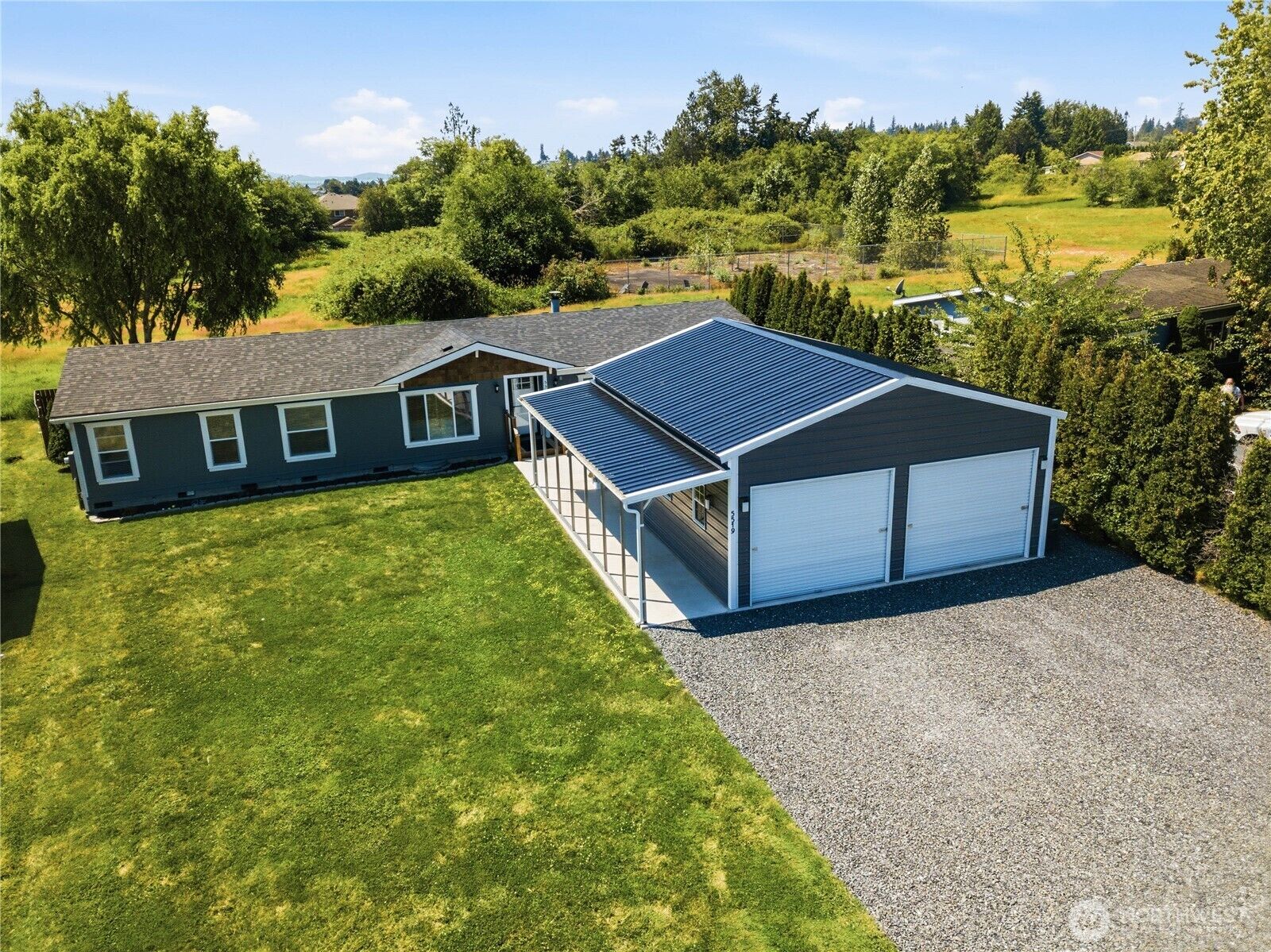 Property Photo: 5519 Bay Ridge Drive WA 98230
