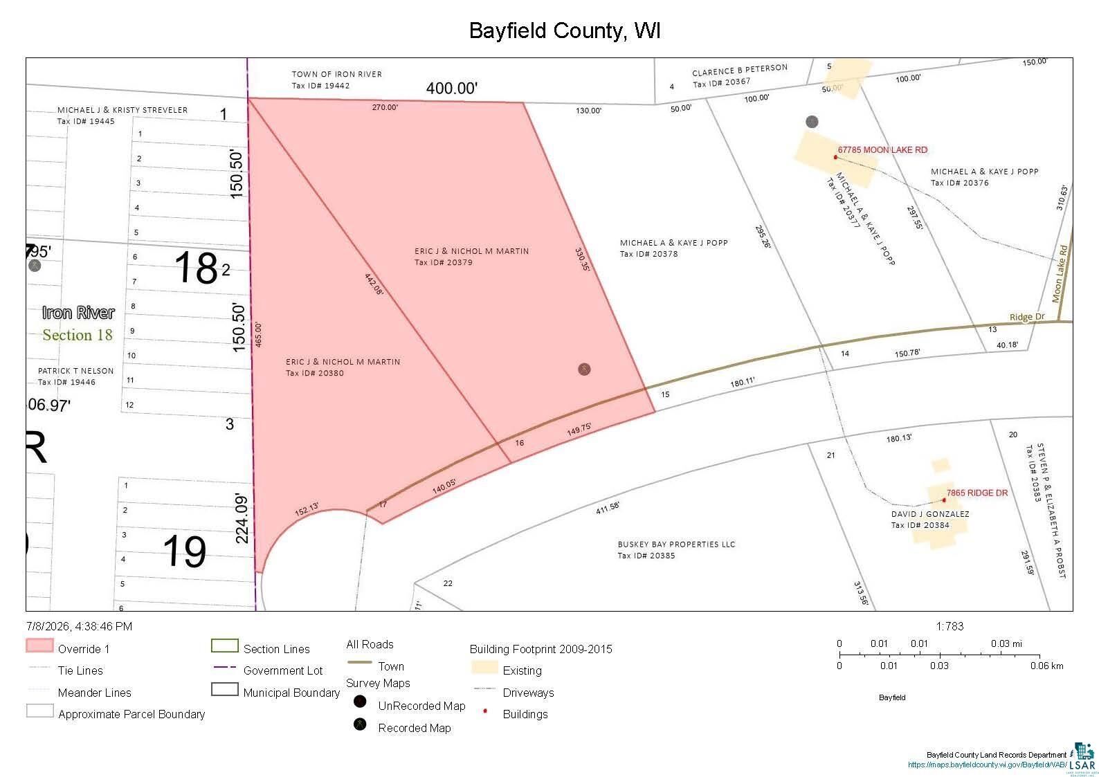 Property Photo: 16-17 Ridge Dr WI 54847-0000