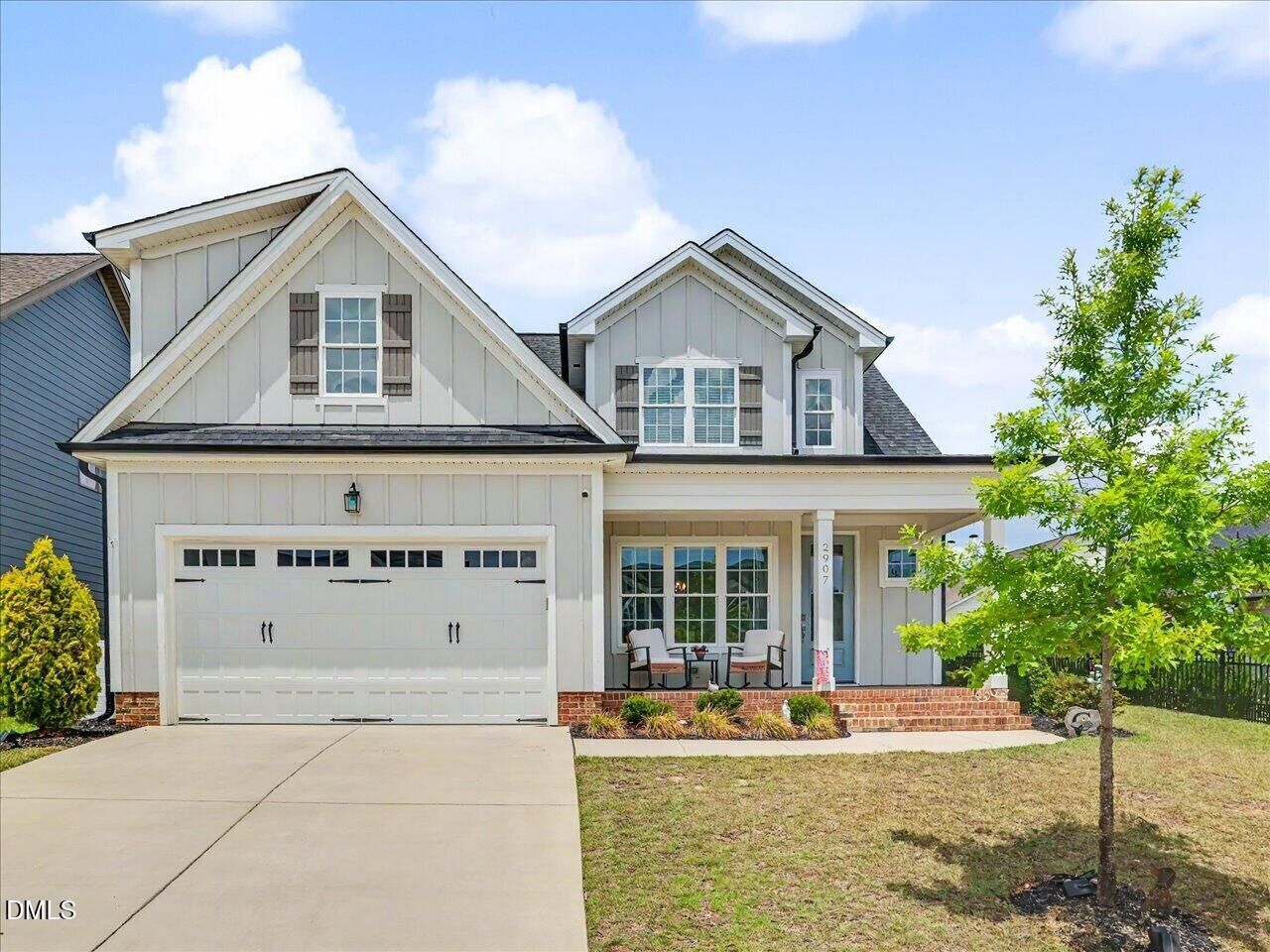 Property Photo:  2907 Meadow Bluffs Way  NC 27526 