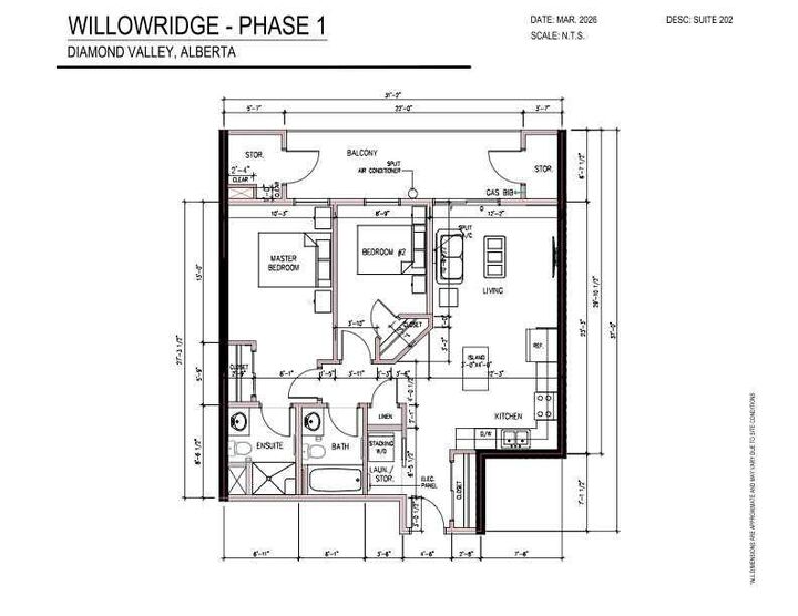 Property Photo:  101 Willowridge Drive 202  AB T0L 0H0 