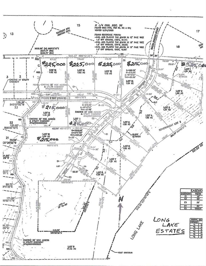 Property Photo: Lot 13 Long Lake Estates Est WA 99026