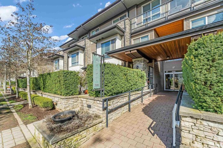 Property Photo:  7488 Byrnepark Walk 110  BC V3N 0B6 