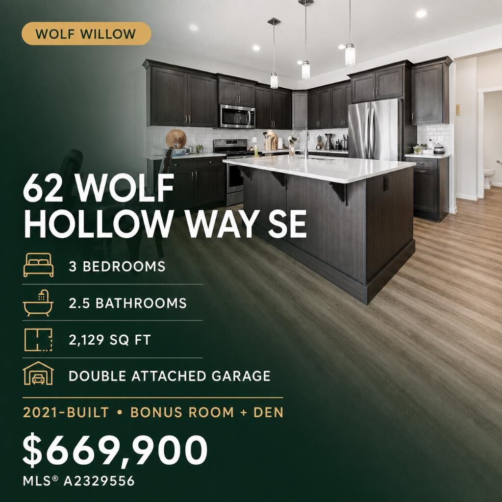 Property Photo: 62 Wolf Hollow Way SE AB T2X 1T8