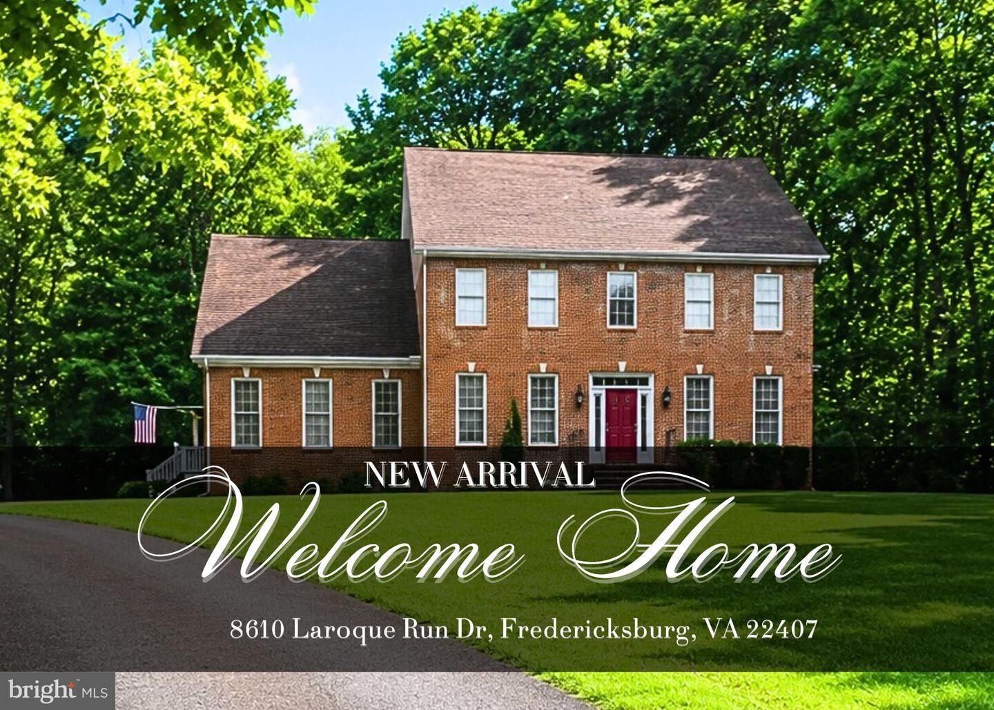 Property Photo: 8610 Laroque Run Drive VA 22407
