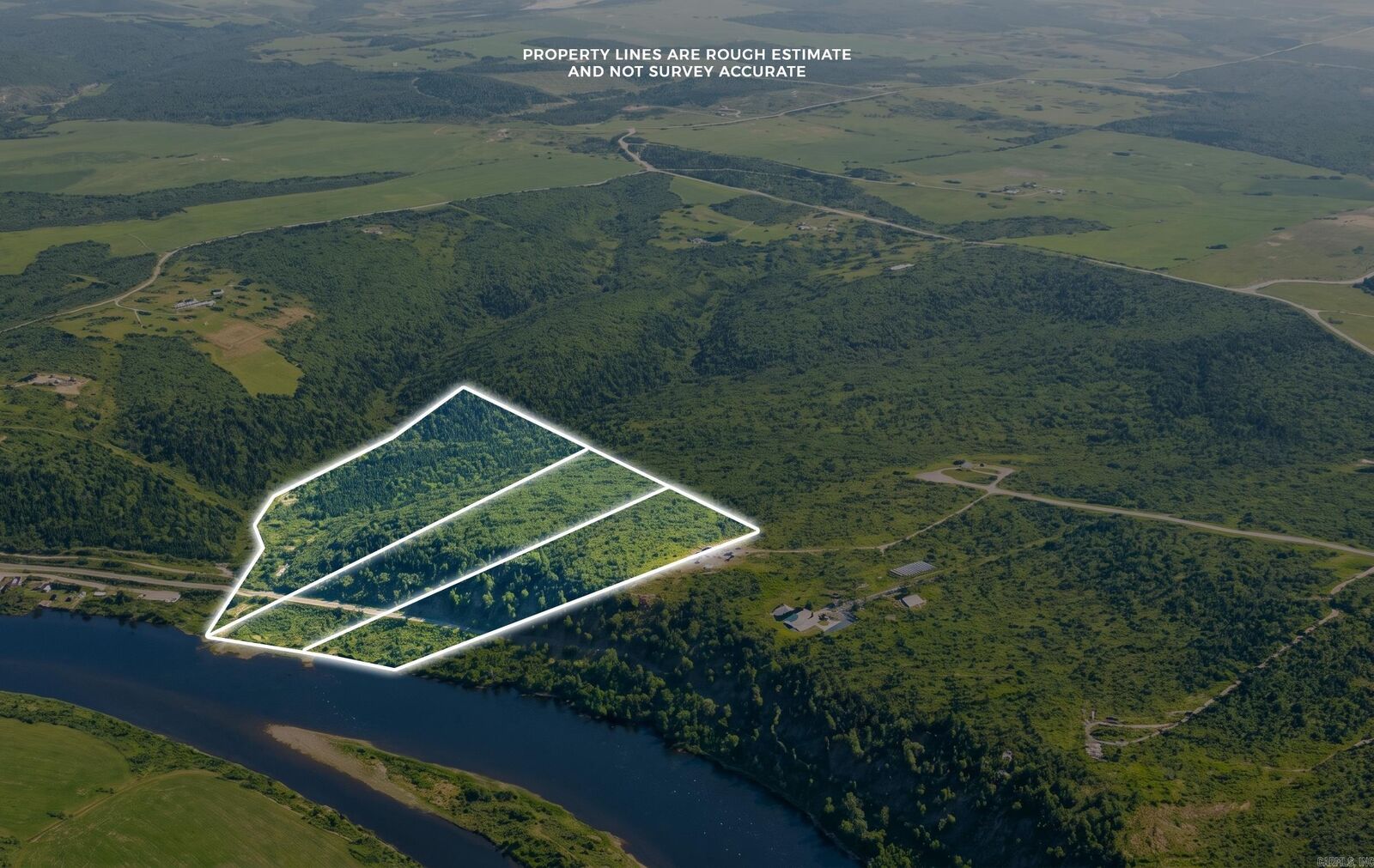 Property Photo:  Tract 1-3 Rim Shoals Lane  AR 72653 