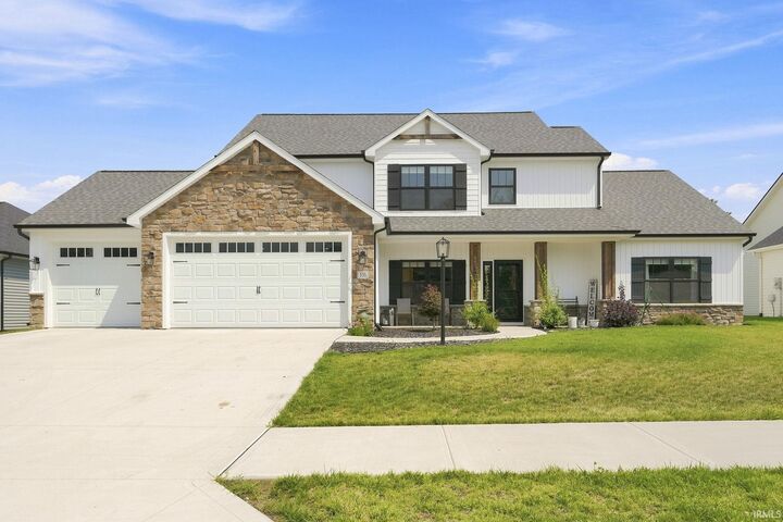 Property Photo:  836 Bingham Pass  IN 46845 