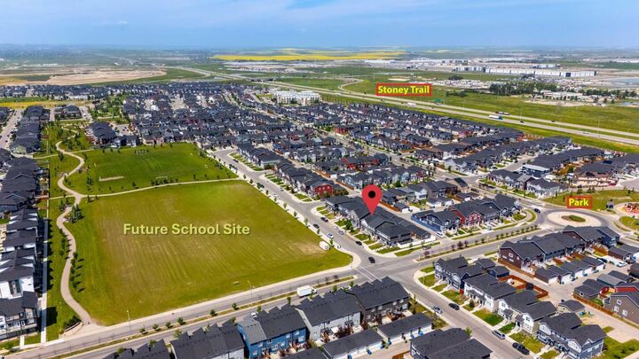 Property Photo: 161 Red Sky Way NE AB T3N 0X7