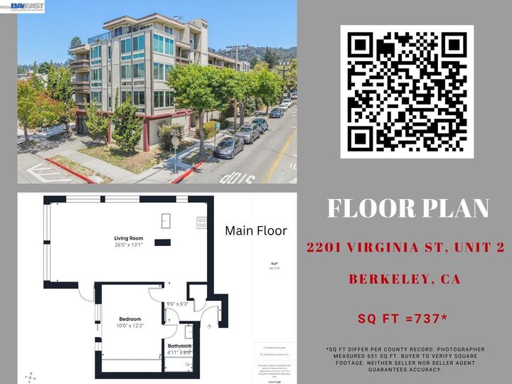 Property Photo: 2201 Virginia St 2 CA 94709