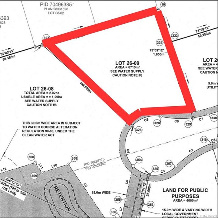 Property Photo:  Lot 26-09 Des Batisseaurs  NB E1H 0C2 