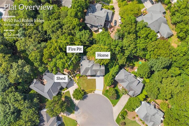 Property Photo: 4910 Red Robin Ridge GA 30022