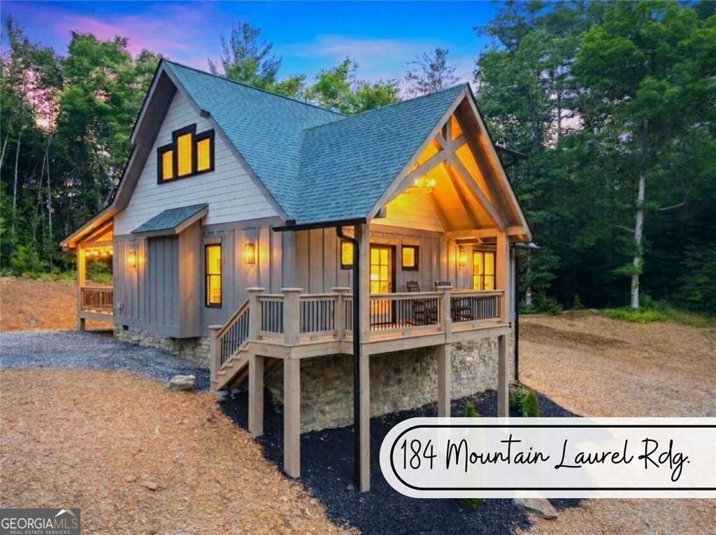 Property Photo:  184 Mountain Laurel Ridge  GA 30559 