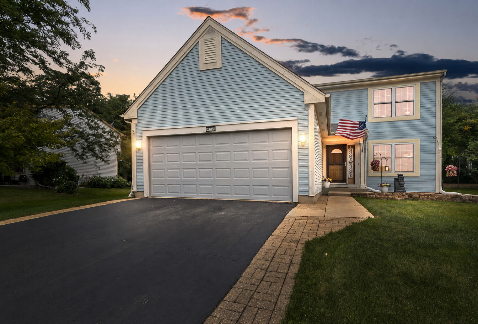 Property Photo: 832 Fox Chase Drive IL 60073