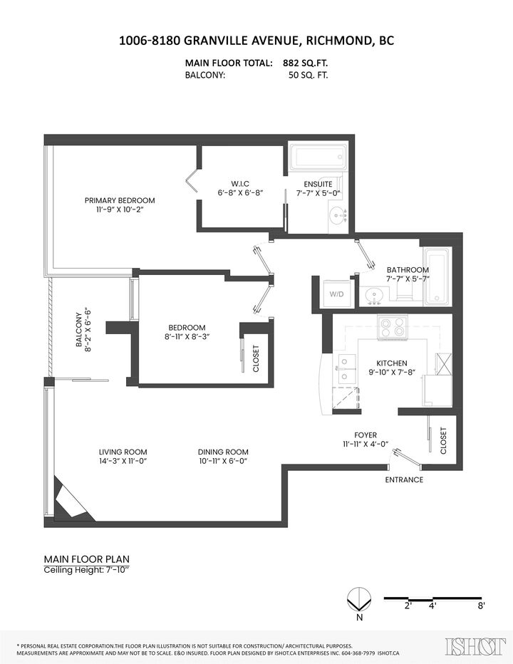 Property Photo:  8180 Granville Avenue 1006  BC V6Y 4G1 