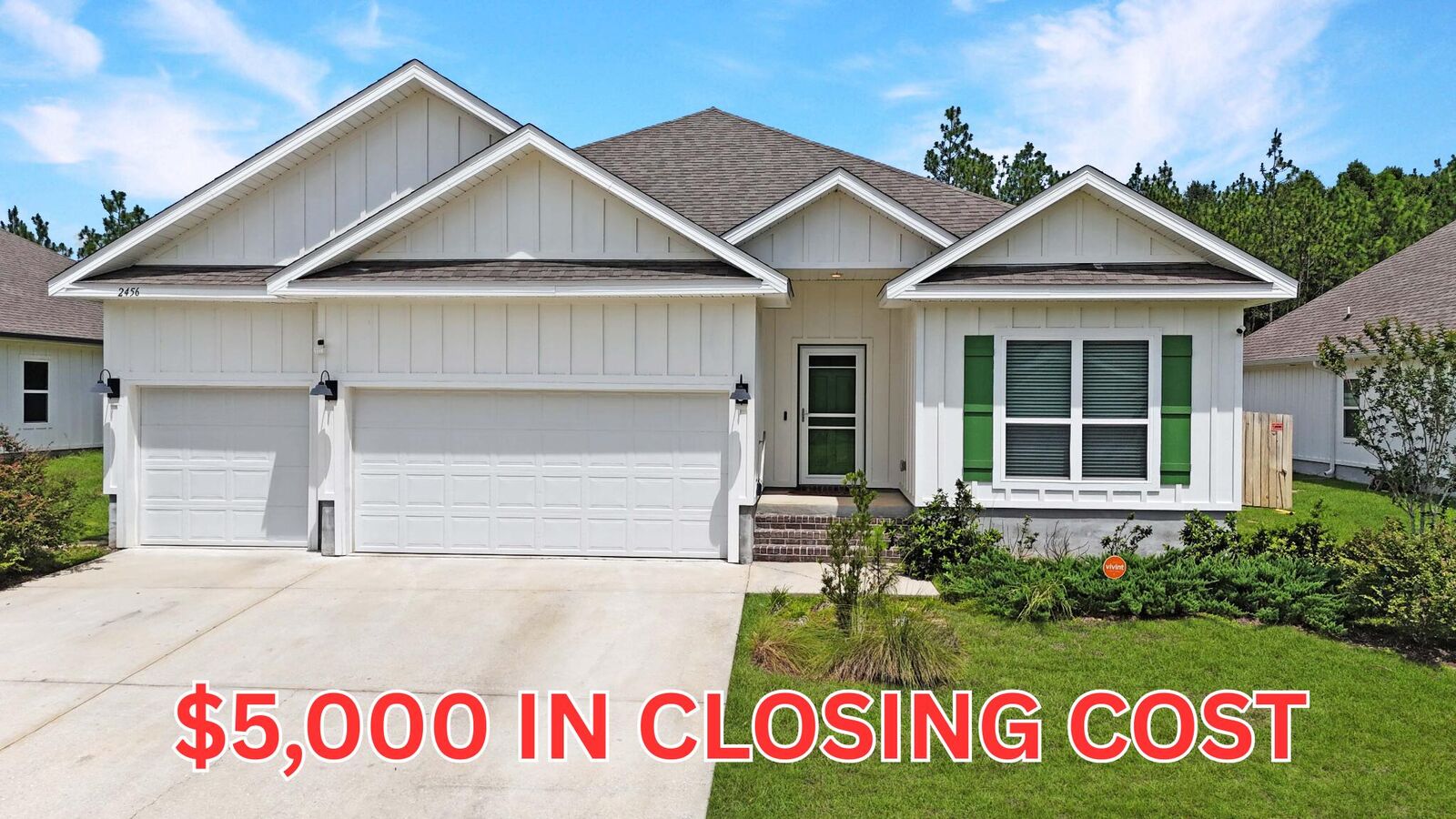 Property Photo:  2456 Dakota Way  FL 32536 