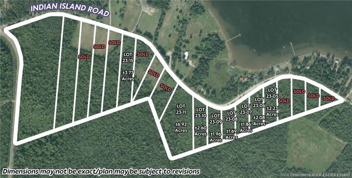 Property Photo:  23-10 Indian Island  NB E4W 1E2 