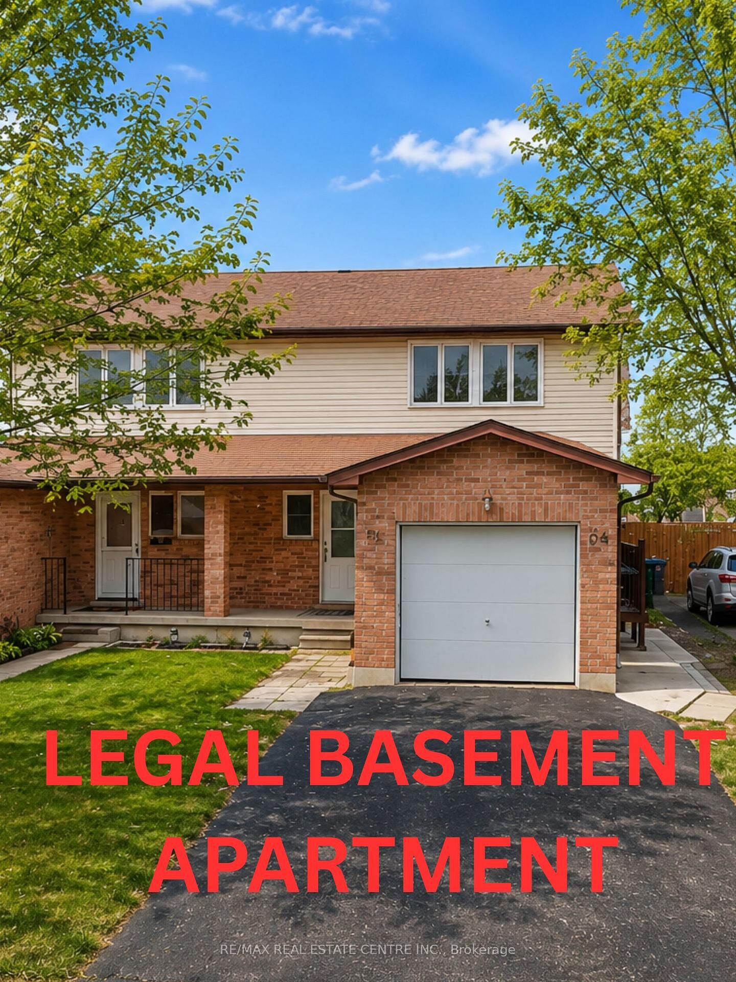 Property Photo: 62 Bramhall Circle ON L6V 2G4