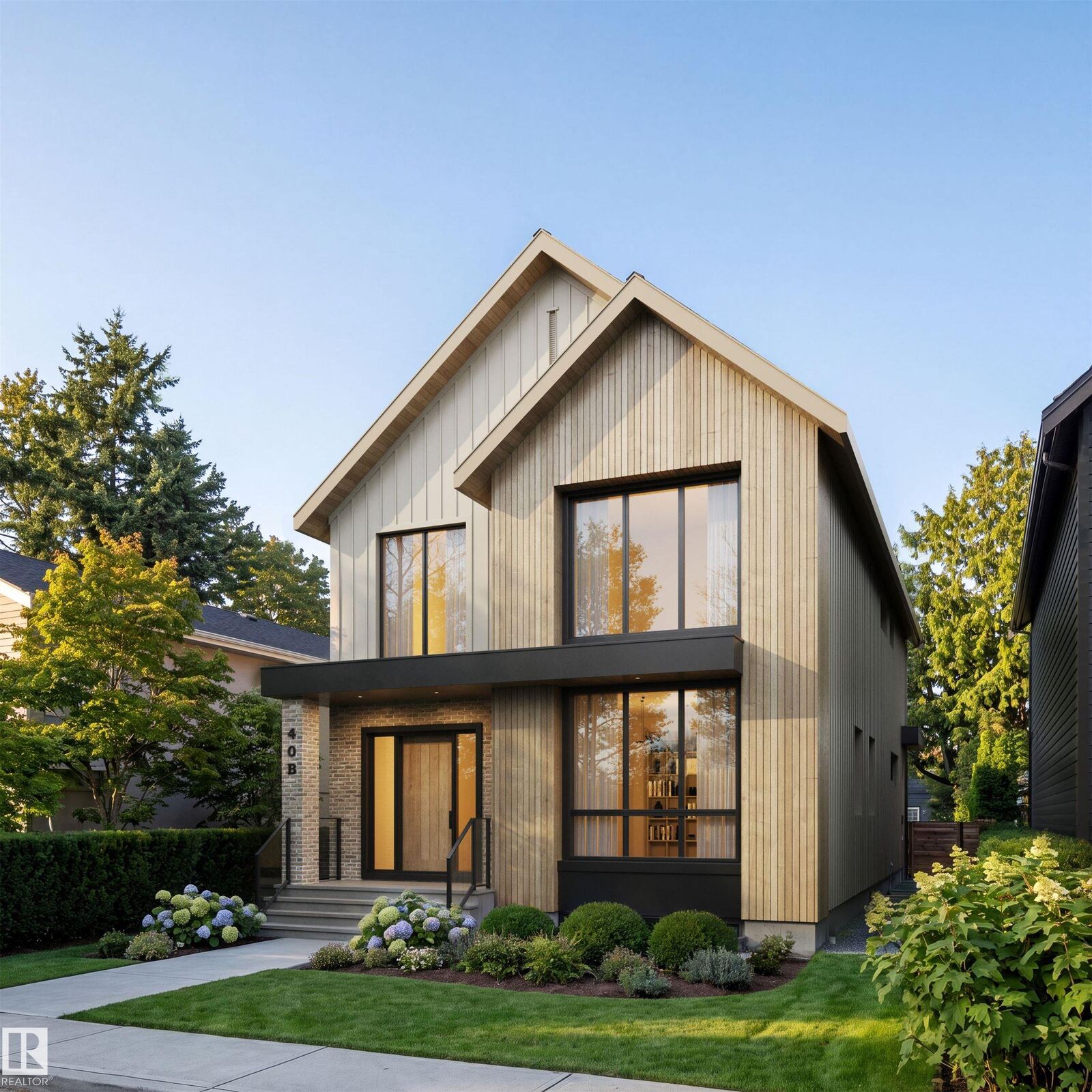 Property Photo: 40B Valleyview Crescent NW AB T5R 5S6