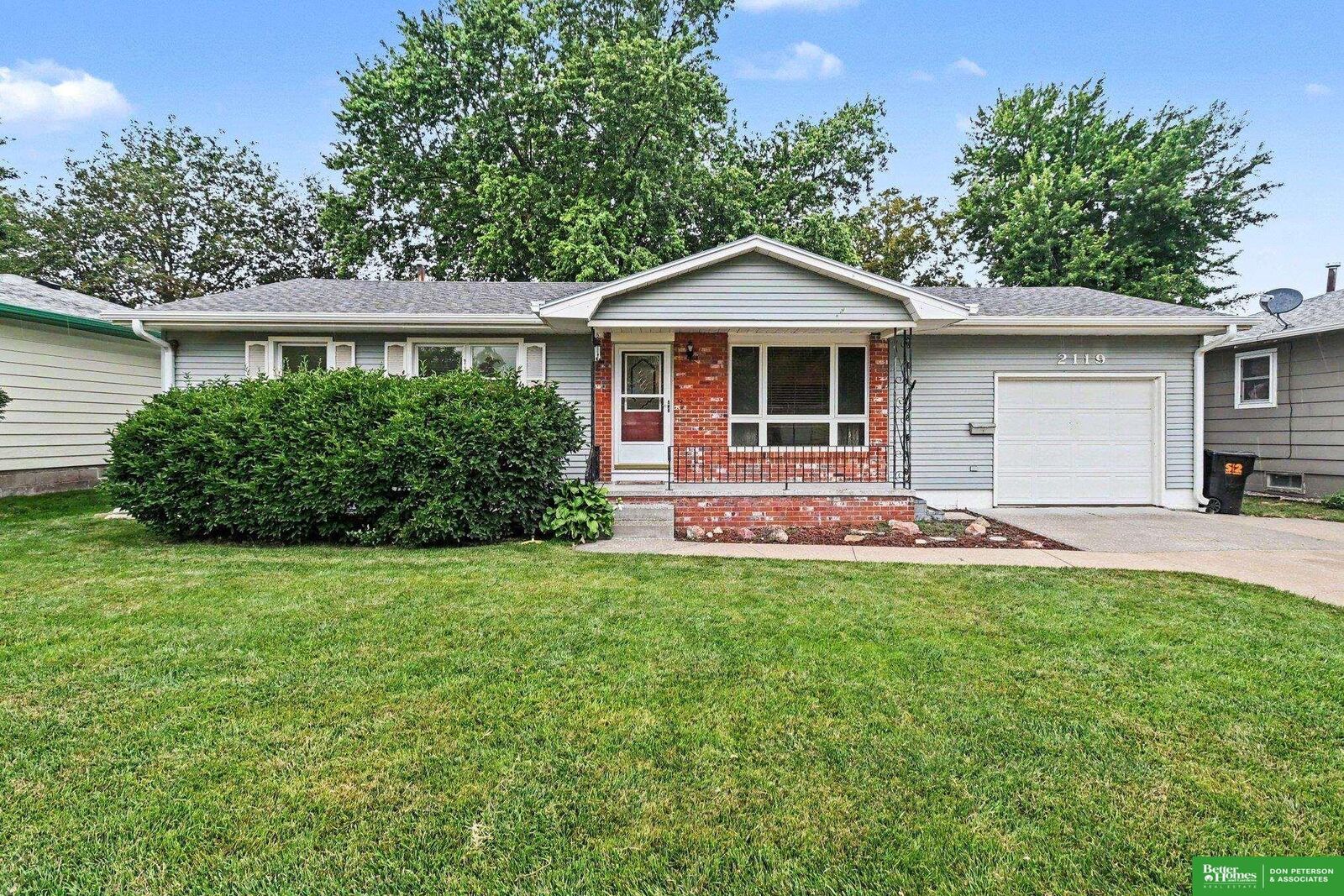 Property Photo:  2119 Donald Street  NE 68025 