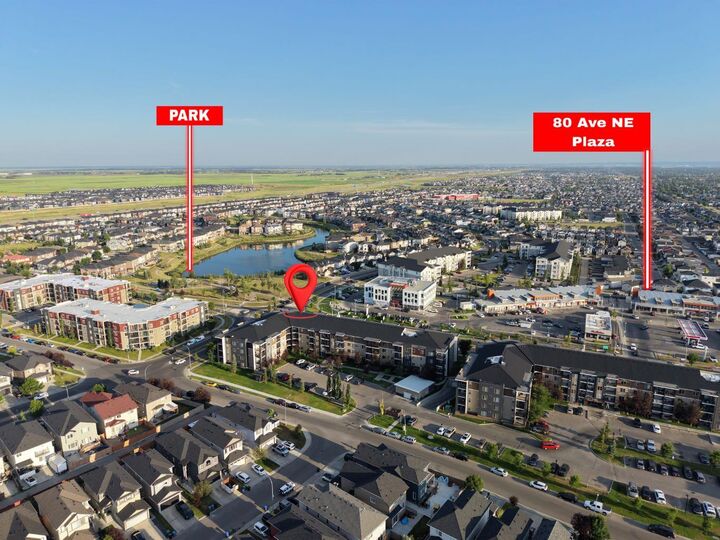 Property Photo: 7210 80 Avenue NE 413 AB T3J 0N7