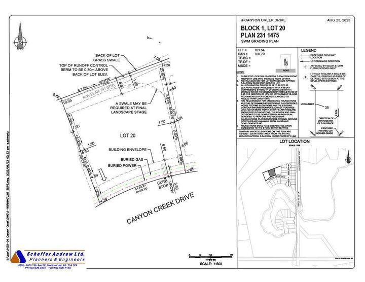 Property Photo:  16 Canyon Creek Drive SW  AB T1B 0B2 