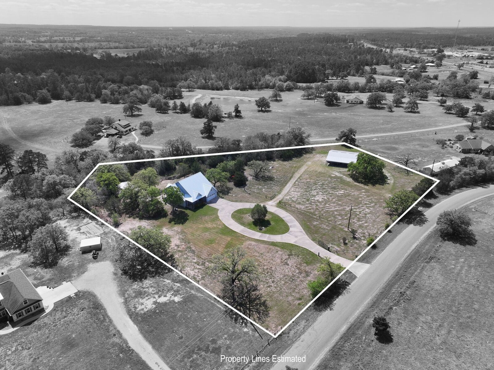 Property Photo: 350 Owl Creek Road TX 78942