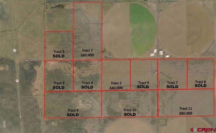 Property Photo:  Tract 2 Lane 10 North  CO 81136 