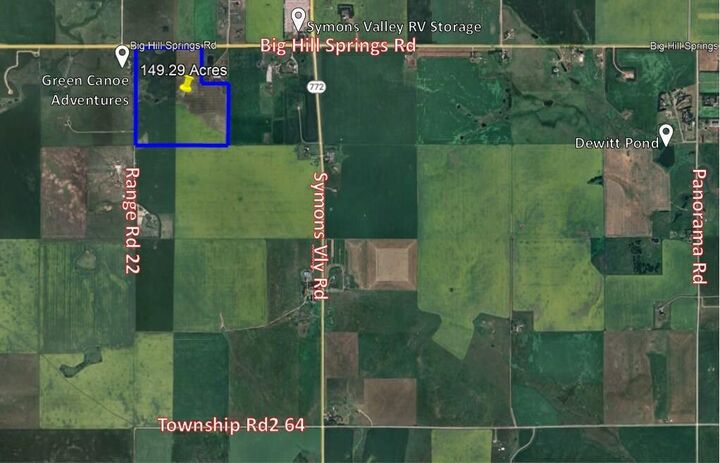 Property Photo: Big Hills Spring Road Rge 22 AB T4B 4R7