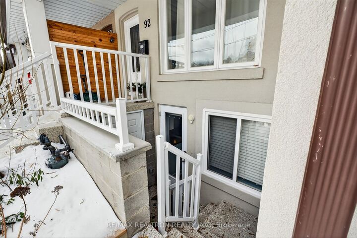 Property Photo:  92 Donlands Avenue Bsmt  ON M4J 3P1 