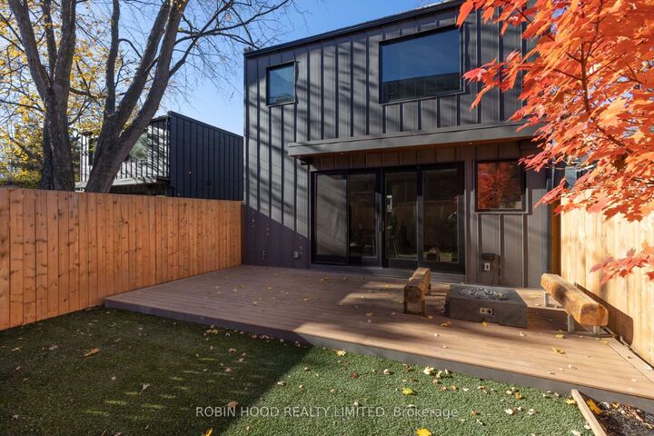 Property Photo: 60 Jones Avenue R/Laneway ON M4M 2Z8