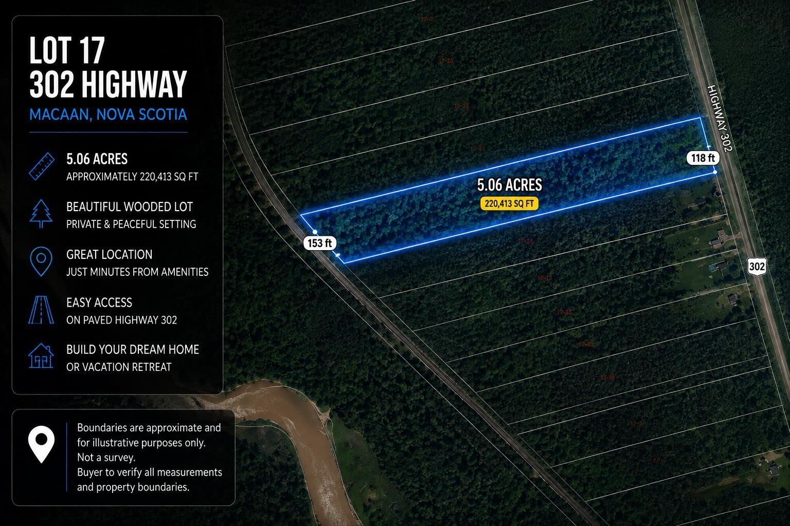 Property Photo:  Lot 17 Highway 302  NS B0L 1B0 