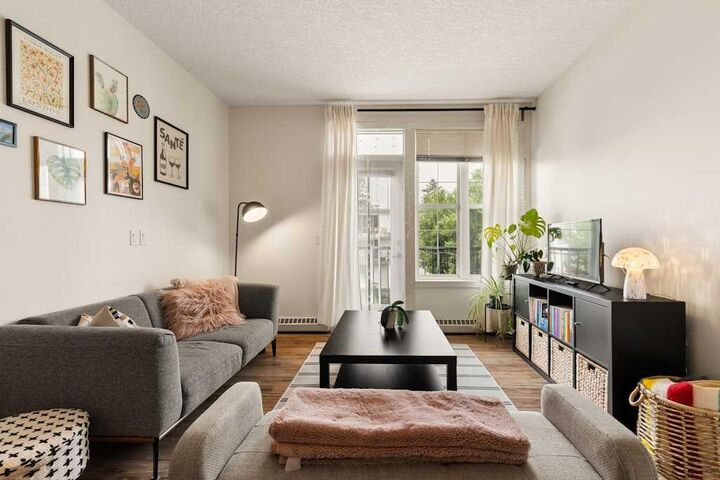 Property Photo: 208 Holy Cross Lane SW 313 AB T2S 3G3