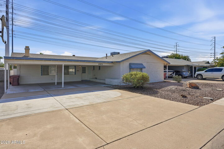 Property Photo: 2401 N 66th Street AZ 85257