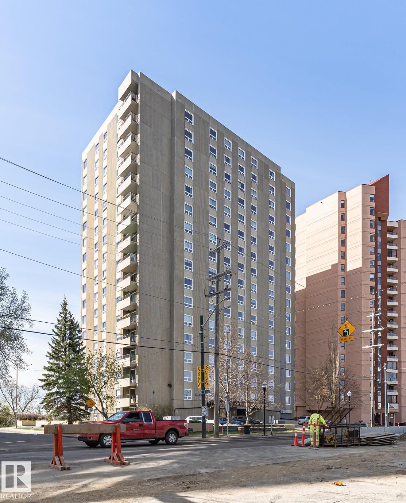 Property Photo: 12303 Jasper Avenue NW 1806 AB T5N 3K7