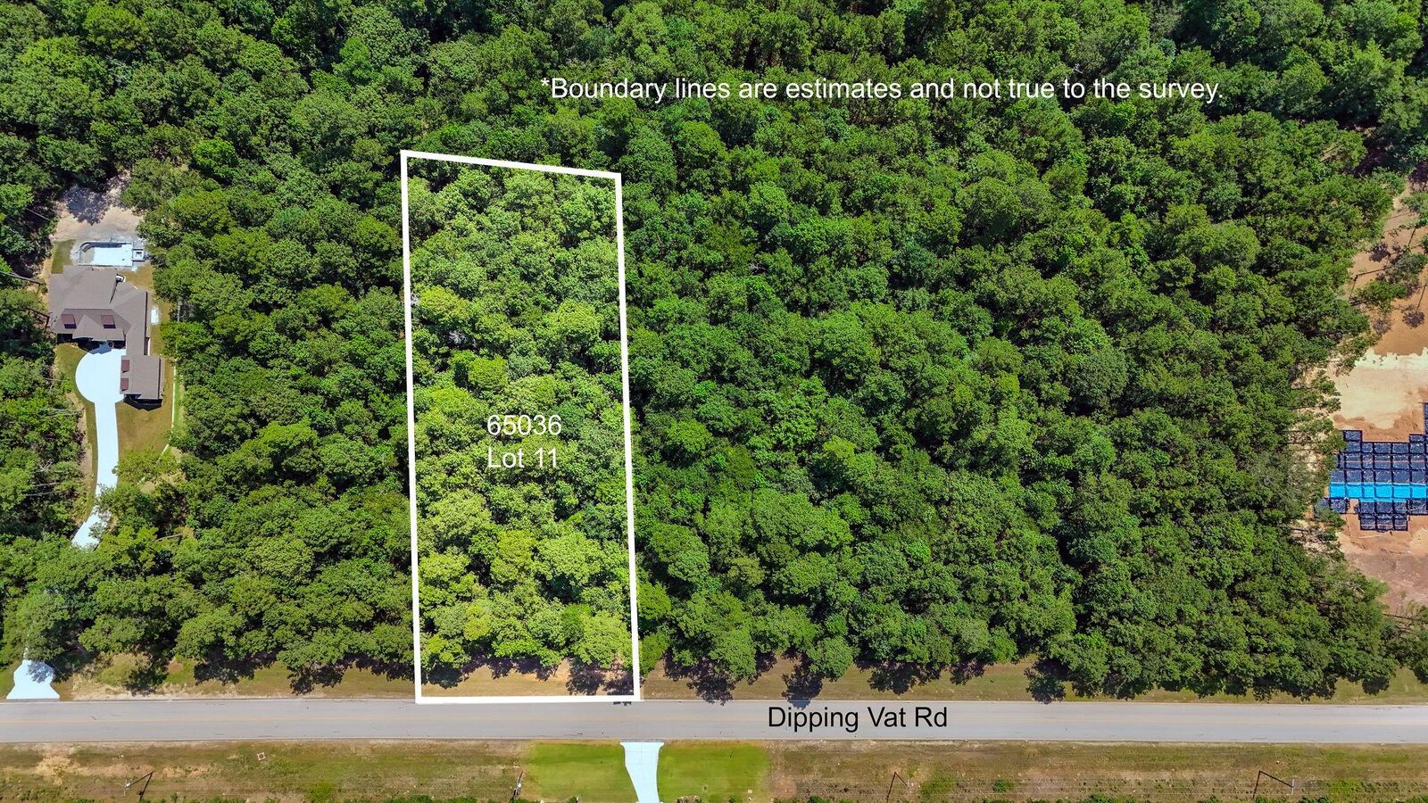Property Photo:  1.52 Acres Dipping Vat Road  TX 77340 