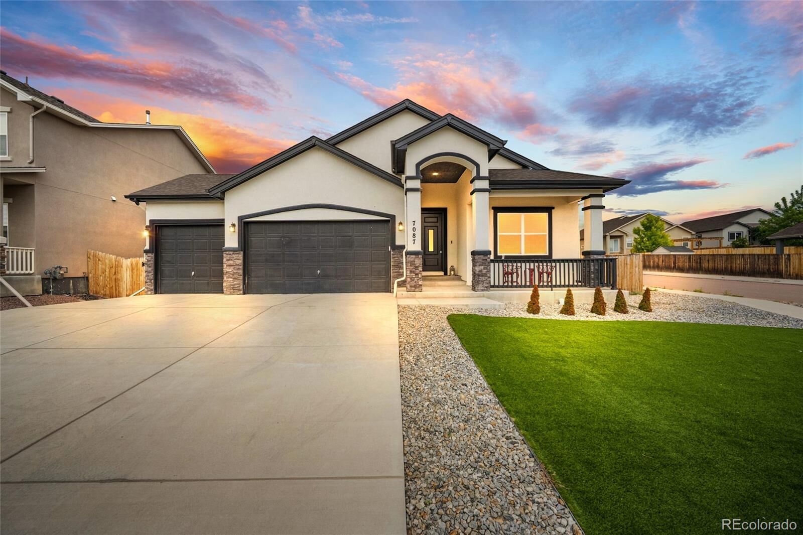 Property Photo: 7087 Bigtooth Maple Drive CO 80925
