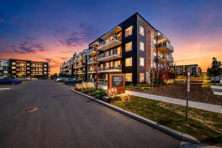 Property Photo: 550 Belmont Street SW 4314 AB T2X 5X1