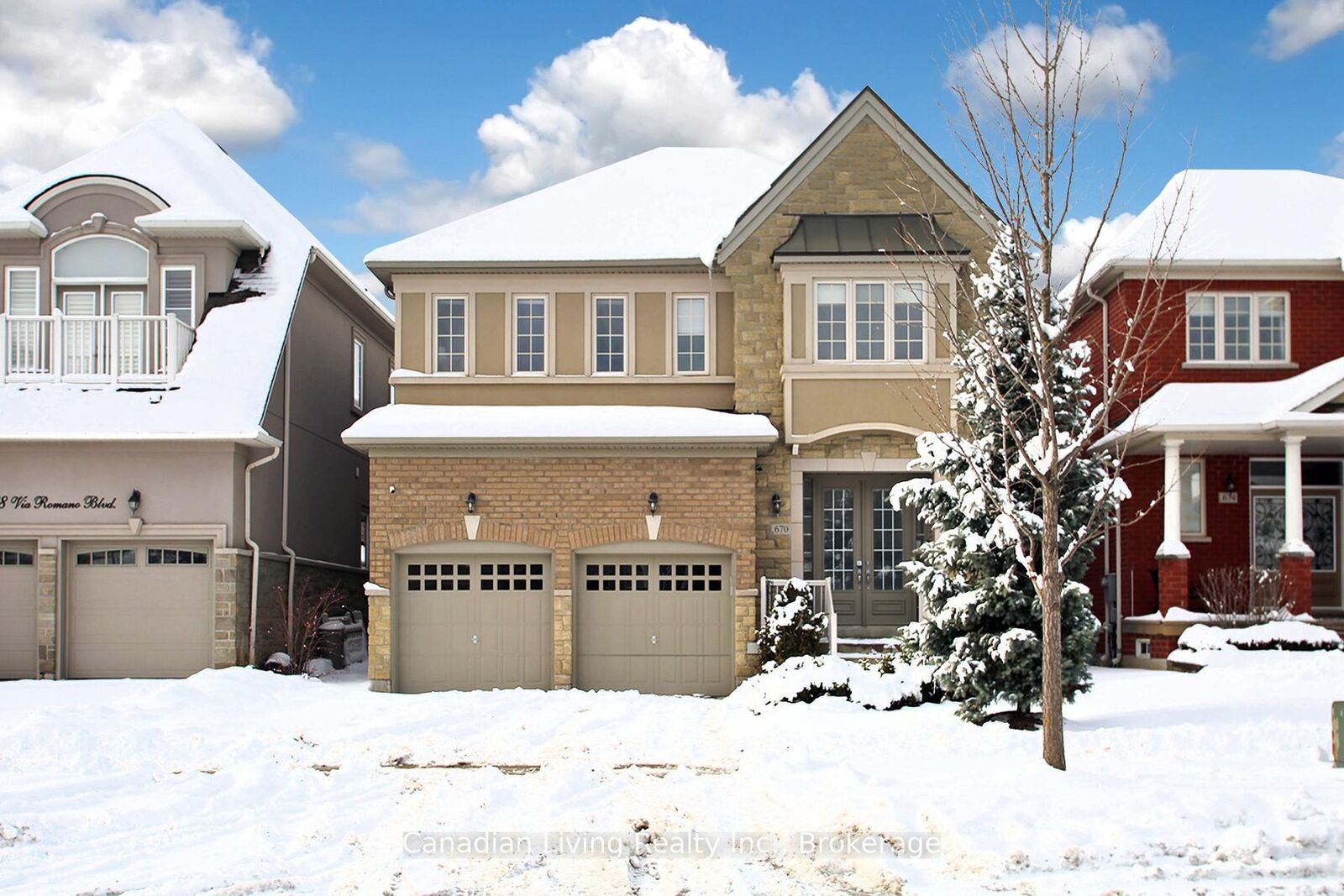 Property Photo: 670 Via Romano Boulevard ON L6A 0G2