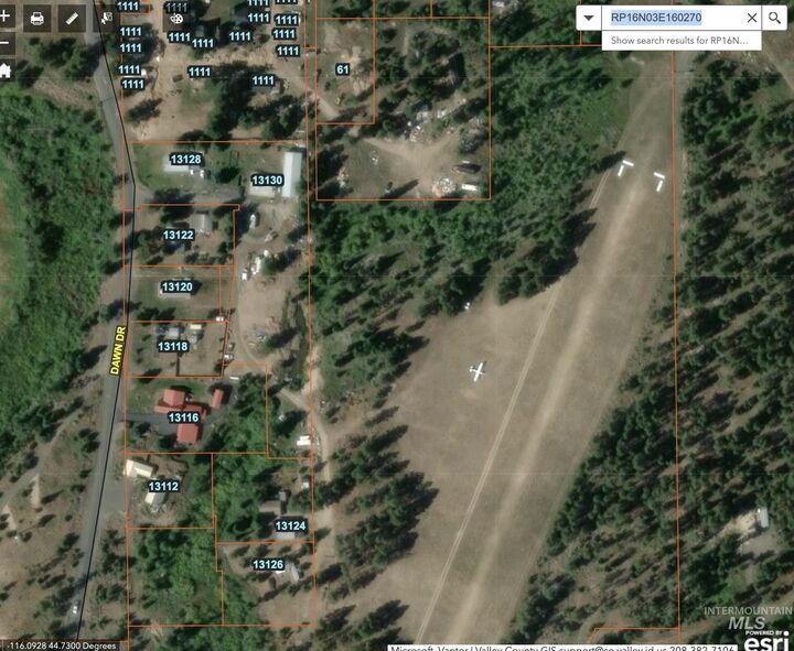 Property Photo:  13130 Dawn Dr.  ID 83615 