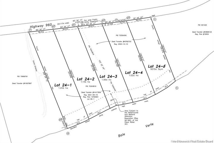 Property Photo:  Lot 24-3 Route 960  NB E4M 2S4 