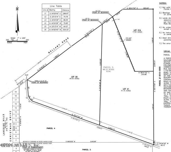 Property Photo:  21 & 21A Bellamy Road  FL 32140 