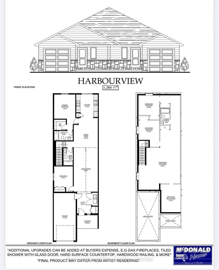 Property Photo: 206 Homewood Avenue ON K0L 1Y0