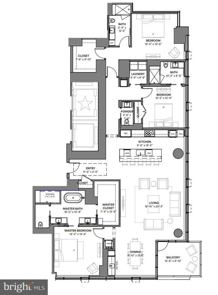 Property Photo: 1911 Walnut Street 2901 PA 19103