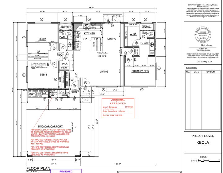 Property Photo:  16-2185 Road 4 (Io Kea)  HI 96771 