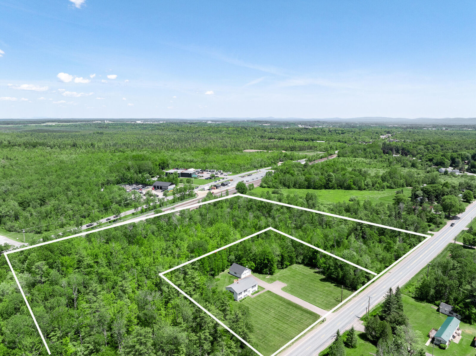 Property Photo: 861 Coldbrook Road ME 04401
