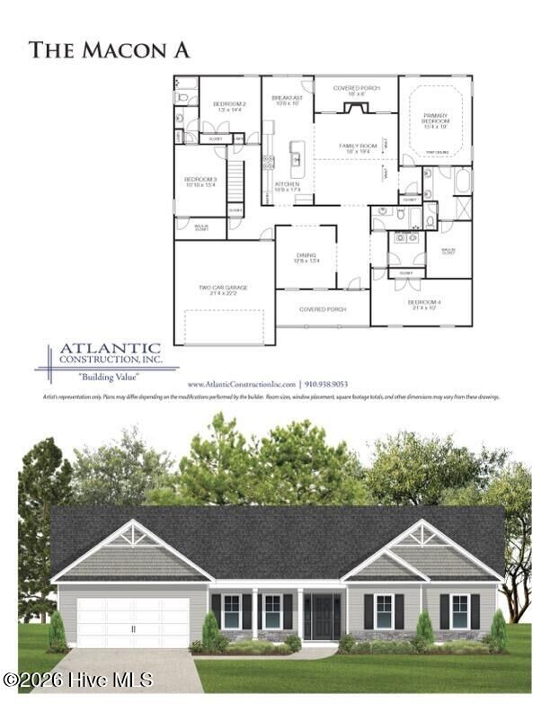 Property Photo:  701 N Pebble Branch Court Lot 131  NC 28445 